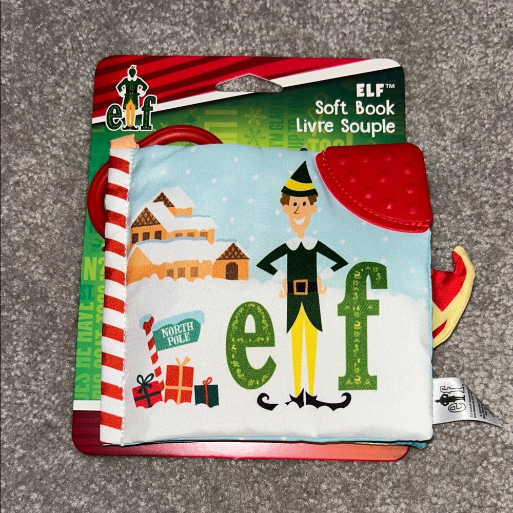ELF Soft Book with Red and Green Accents